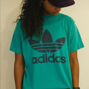 Vintage Adidas Originals Logo Tee Shirt Sz M